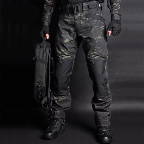 Men Jogger Tactical Pants Camouflage Military Cargo Sweatpants Loose Camo Casual Trousers Joggers pantalones tacticos XXXL