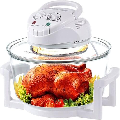 Large-Capacity Household Electric Air Fryer Visualized And Smoke-Free Roasted Whole Chicken