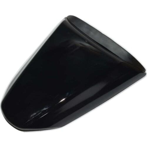 Black Motorcycle Rear Tail Pillion Passenger Hard Seat Cover Cowl Fairing Seat for Kawasaki Ninja ZX10R 2008 2009 2010