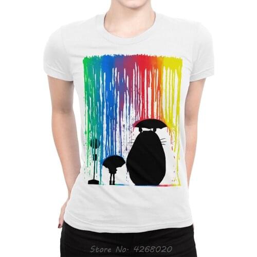 Totoro Art T-shirt, Studio Ghibli Tee, Mens Womens All Sizes Hot Sale Men T Shirt Fashion Retro 100% Cotton Print Shirt Tee