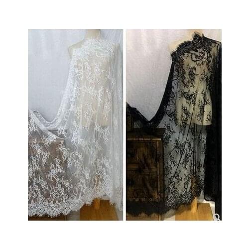 Positioning Eyelash Lace Width 110 cm Handmade diy Clothing Accessories wWedding Wedding Layout Materials