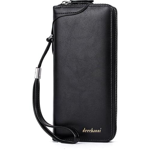 Men Wallets Business Handbag Clutch Bag Wallet Cell Phone Pocket Purse Credit Card Holder billeteras para hombre Wallet For Men