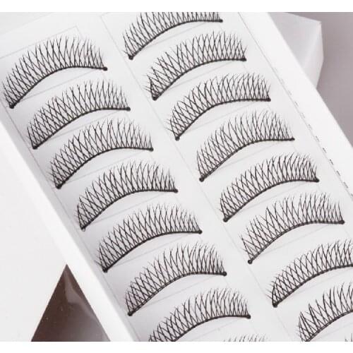 Crisscross DIY False eyelashes handmade Lashes fashion lady balck eyelash artificial eyewinker as Makeup product