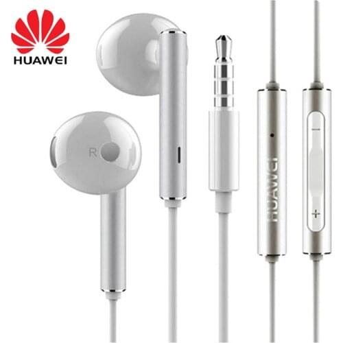 Huawei AM116 headset Metal in Ear Earphones with Mic Volume Control Ear Phones for P9 P10 plus for huawei xiaomi smartphone
