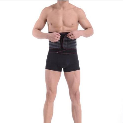 Neoprene orthopedic back brace belt lumbar back support brace waist band relieve lower back pain
