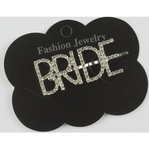 Bride Written Gemstone Clamp Buckle