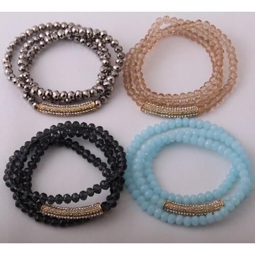 New Design Fashion Crystal Armband Made By Crystal Bracelet bangle