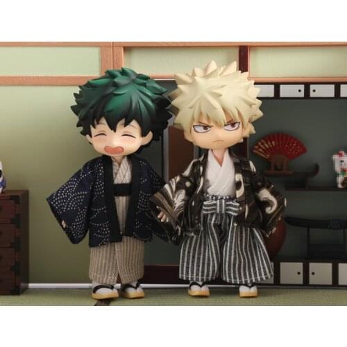 OB11 doll clothes are suitable for 1/12 size fashionable and versatile new Japanese kimono formal bathing suit men and women