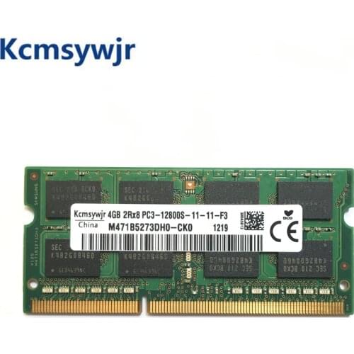 4GB 2RX8 PC3 12800S DDR3 1600Mhz Laptop Memory 4G pc3 12800S 1600 MHZ Notebook Module SODIMM RAM