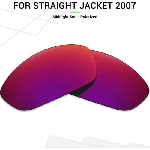 Mryok POLARIZED Replacement Lenses for Oakley Straight Jacket 2007 Sunglasses Midnight Sun