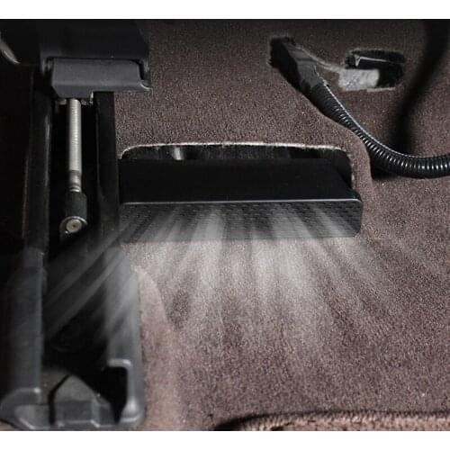 QHCP Car Seat Air Outlet Cover Seat Bottom Air Conditioning Air Vent Protection Anti-blocking 2Pcs For Lexus ES200 260 300H 2018