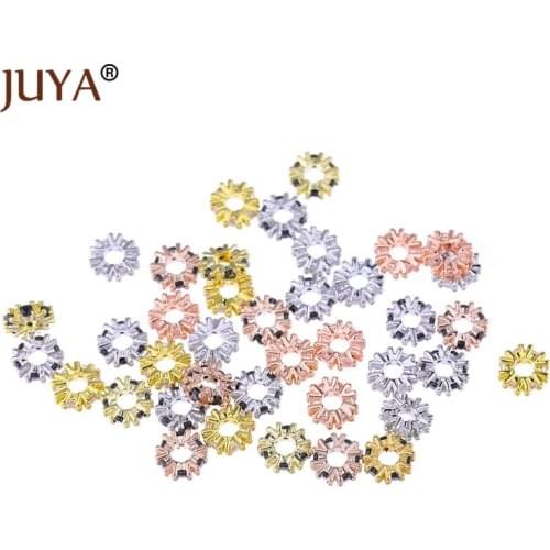 Wholesale 10Pcs Lot 8 mm Rondelle Spacer Beads Plated CZ Rhinestone Beads For Jewelry Making DIY Accessories Material