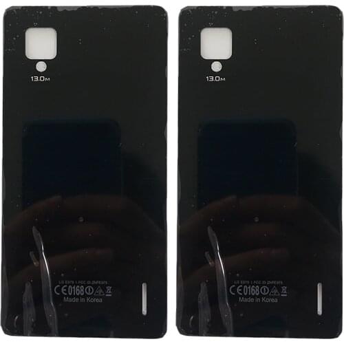 For LG Optimus G E975 Glass Battery Cover Lens Rear Housing Back Case Housing Lens+Logo