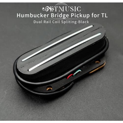 Guitar Pickup 4 Wire for Electric Guitar Dual Hot Rail Single Coil Humbucker Guitar Parts