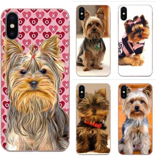Ultra Thin Pattern Phone Case For HTC U11 Life Capa U11 Plus U 11 U12 Life I Love My Yorkie Dog Pattern Art