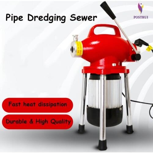 Pipe Dredging Machine Toilet Tool Accessories Toilet Blockage New Product Electric Sewer Toilet GQ-80