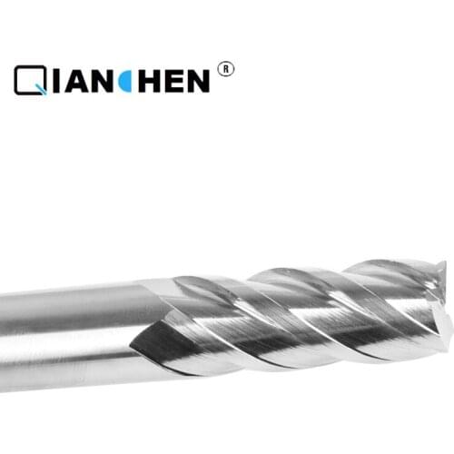 High hardness high Quality high strength wear resistance cermet end mills D6*15*50*4T D6*18*70*4T D6*18*100*4T milling cutter