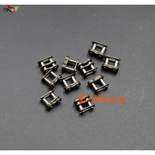 10X 25H MASTER LINK CHAIN for 2 STROKE 33cc 43cc 47cc 49cc SCOOTER MOPED MINI POCKET BIKE GO KART ATV