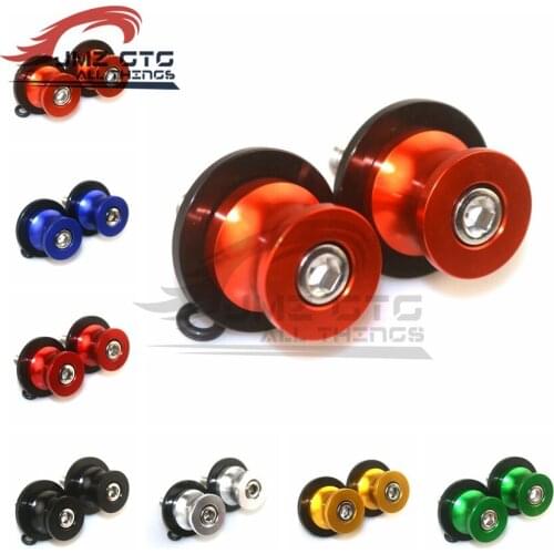 8MM Motorcycle CNC Aluminum Swingarm Spools Slider Stand Screw For BMW S1000RR 2010-2017 S1000R 2014-2017 BMW HP4 2012-2014 with
