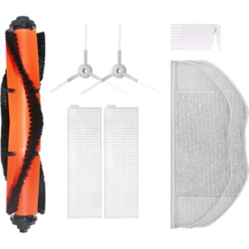 Promotion!Vacuum Cleaners Accessories for Xiaomi Mijia MI Robot Vacuum Cleaner G1/MJSTG1 Main Brush Filter Side Brush Mop Cloths