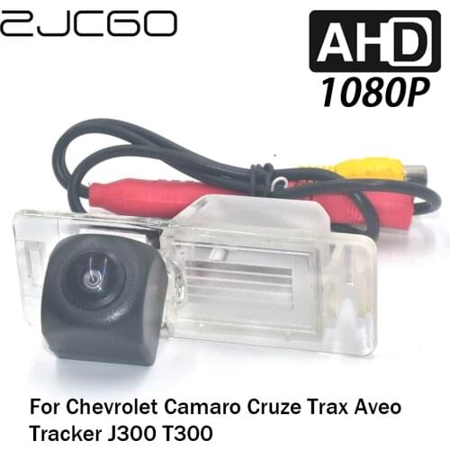 ZJCGO Car Rear View Reverse Backup Parking Reversing Camera for Chevrolet Camaro Cruze Trax Aveo Tracker J300 T300