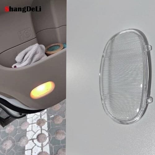 Car DOOR LAMP Cover Door Light Lens Cap for Mitsubishi Pajero L200 2007-2014