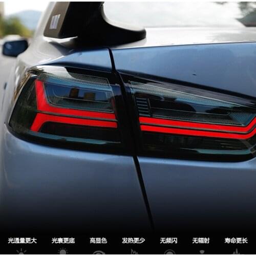 2PCS Car LED Tail Light for Mitsubishi Lancer EVO x LED Taillight LED Brake Light Reverse Lights 2008 - 2017 car Accessories