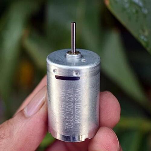 High Quality 370 Motor DC12V / 24V Low Speed Low Power Consumption Precious Metal Brush for Automotive Digital Appliances Mute