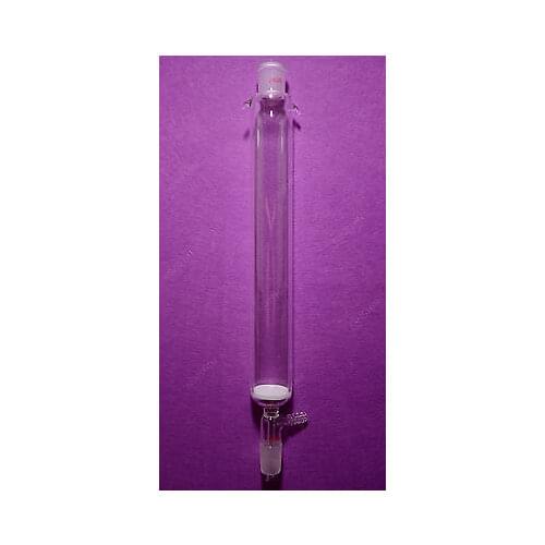 Chromatography Column,400ML,OD=45mm,L=300mm,porosity 3#,With Vaccum hose