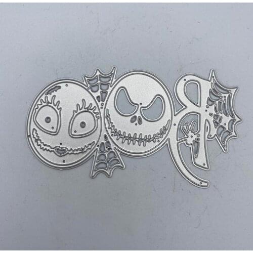 Metal Cutting Dies Stencil Skull Face For DIY Scrapbooking Embossing Paper Cards Album Making Craft Dies Cut