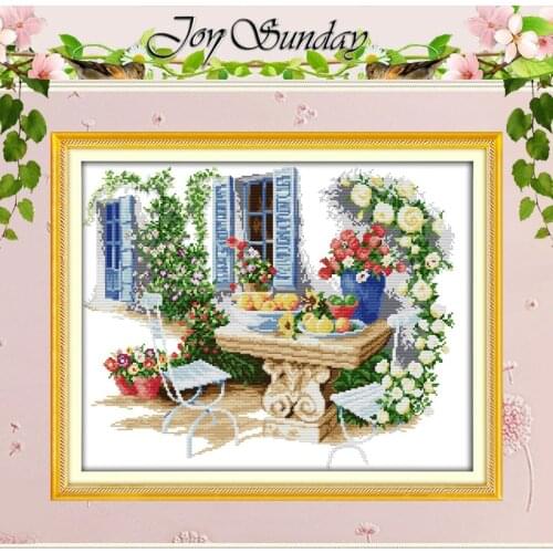 Leisure Time Patterns counted Cross Stitch 11CT 14CT Cross Stitch Set Wholesale Scenery Cross-stitch Kit Embroidery Needlework