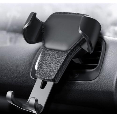 Gravity Car Mount For Mobile Phone Holder Car Air Vent Clip Stand Cell phone GPS Support For iPhone 11 XS X XR 7 Samsung Huawei