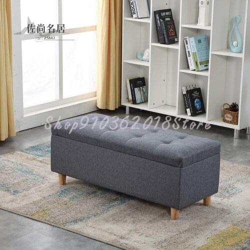 Shoe Shop Changing Shoes Stool Cloth Sofa Bench Storage Stool Clothing Shop Rest Stool Fitting Stool Wearing Shoes Stool