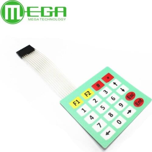 5PCS/LOT 4x5 Matrix Array 20 Key Membrane Switch Keypad Keyboard 4*5 Keys for Arduino NEW Automation Kits