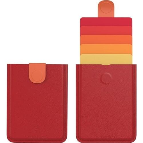 New DAX 3.0 new ultra-thin pull-out ID Bank Bus Card Storage Cover Bag Holder Gradient Wallet business Cards Case