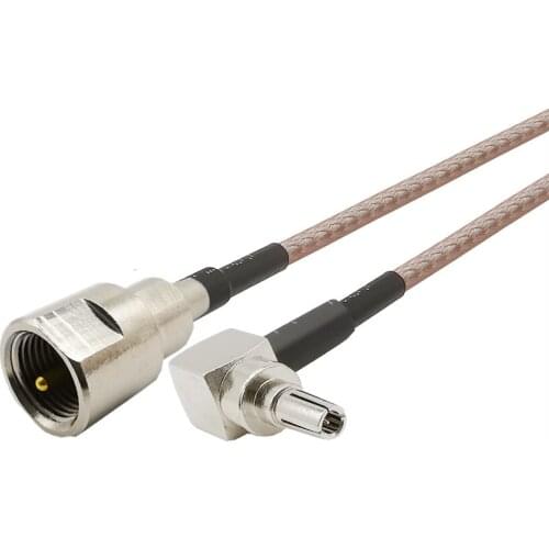 FME Male To CRC9 Male Connector RG316 Cable Pigtail FME to CRC9 Male Plug 90 degree Adapter cable connector