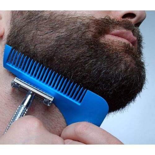 Beard Shaping Tool Sex Man Gentleman Beard Trim Template hair cut molding trim template beard modelling tools H201714