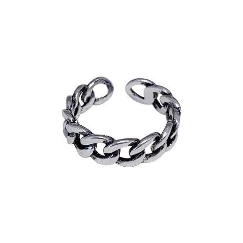 2021 fashion new style personality retro opening adjustable simple hip hop ring Elegant and high quality ring