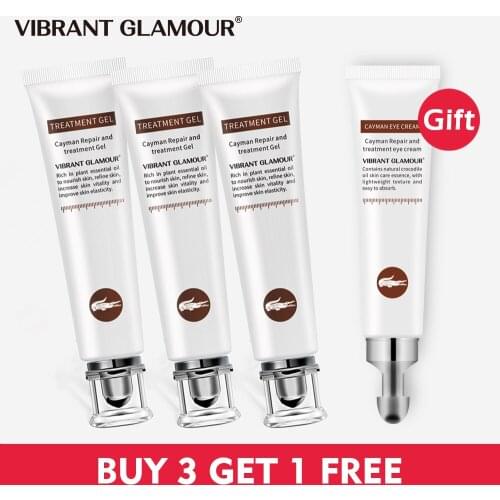 VIBRANT GLAMOUR Crocodile Repair Scar Cream Set Remove Fine Lines Repair Scars Anti-Aging Enhance Skin Vitality