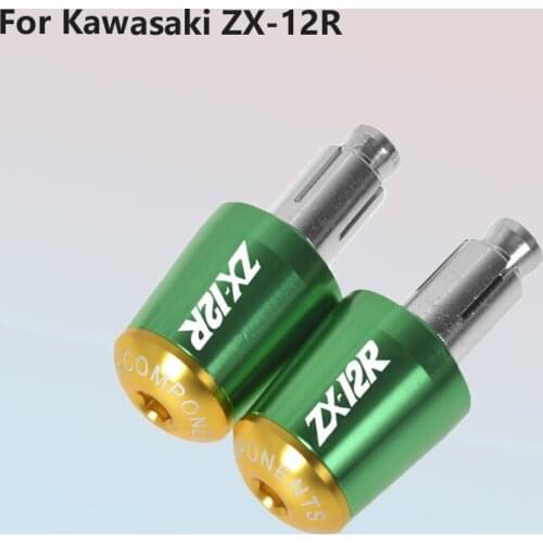 Modified Handlebar Plug Handle Plug Zx12r Balance Terminal Handle Plug Suitable for Kawasaki ZX-12R Aluminum Alloy