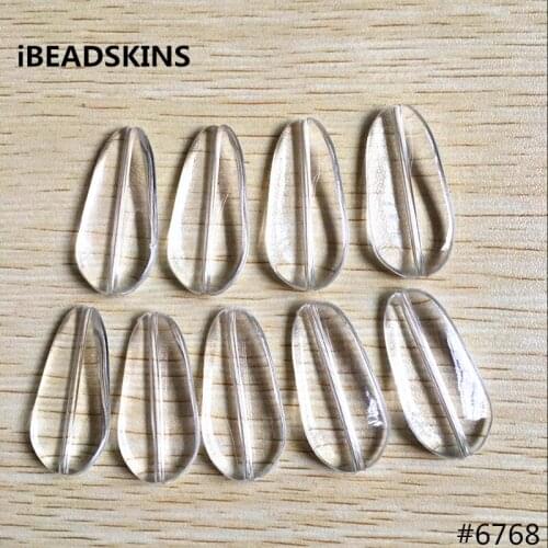 New arrival! 37x18mm 230pcs/lot clear Acrylic oval shape beads #6768 (Design as shown )