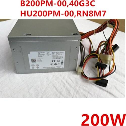 New Original PSU For Dell V3800 3900 3905 3901 3902 200W Power Supply B200PM-00 40G3C HU200PM-00 RN8M7