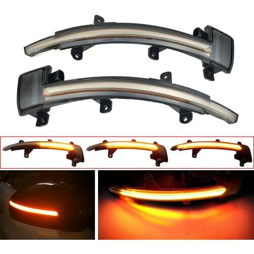 LED Turn Signal Light For Audi TT TTS MK2 8J 2007-2014 TTRS R8 Dynamic Flasher Side Rearview Mirror Indicator Sequential Blinker