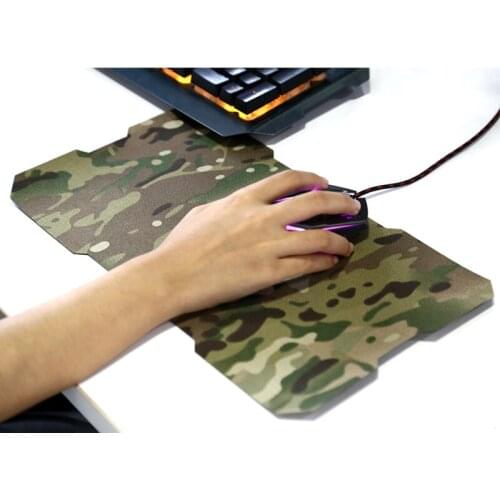 Tactical Large Camouflage Gaming Mouse Pad Anti-Slip Rubber Base Computer Keyboard Mouse Pad Computer PC Double-sided