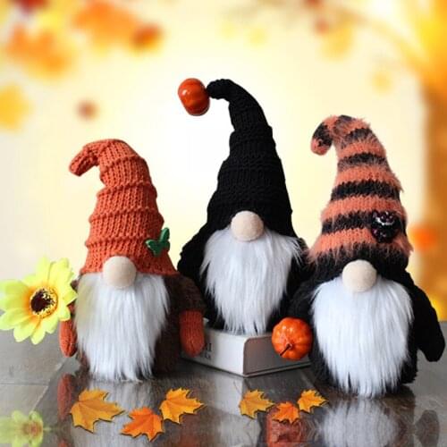 Three-color Halloween Faceless Doll Cute Plush Forest Doll Decoration Shopping Mall Holiday Decoration
