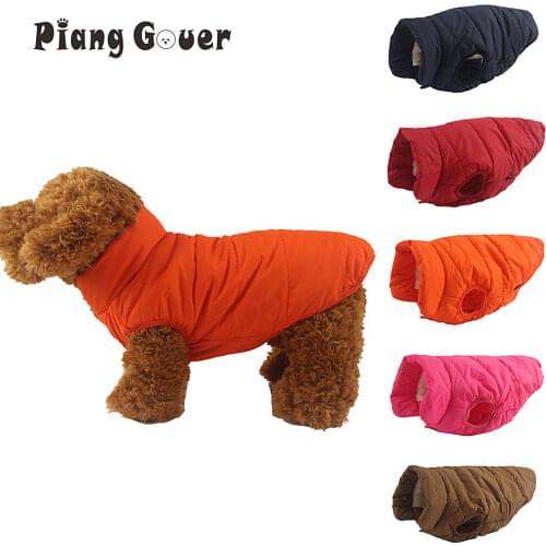 Winter Pet Coat Clothes For Dogs Puppy Warm Clothing For Small/Big Dog Vest For Christmas