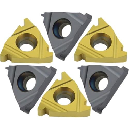 10pc 16IR/22IR 1.5TR 2TR 3TR 4TR 5TR 6TR carbide thread blade trapezoid thread turning tool blade for SNR CNC lathe