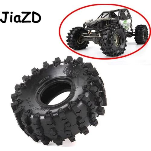 4PCS Super Grip Two-stage Sponge RC CRAWLER CAR 2.2 Inch RC Thick Wheel Tires FOR 1:8 SCALE Axial 90018 90048 90045 90031 S777