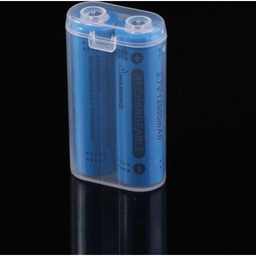 Durable 5pc 2X18650 Battery Holder Case 18650 Battery Storage Box Rechargeable Battery Power Bank Plastic Cases LX9B