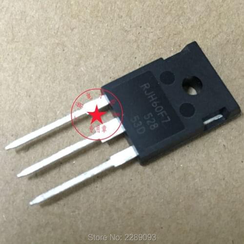 Free Shipping! 5PCS RJH60F7DPQ RJH60F7 IGBT 600V 90A 328.9W TO-247